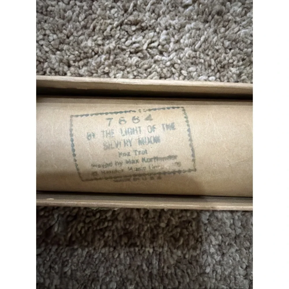Vintage QRS Player Piano Word Rolls. Lot Of‎ 4. See Pics